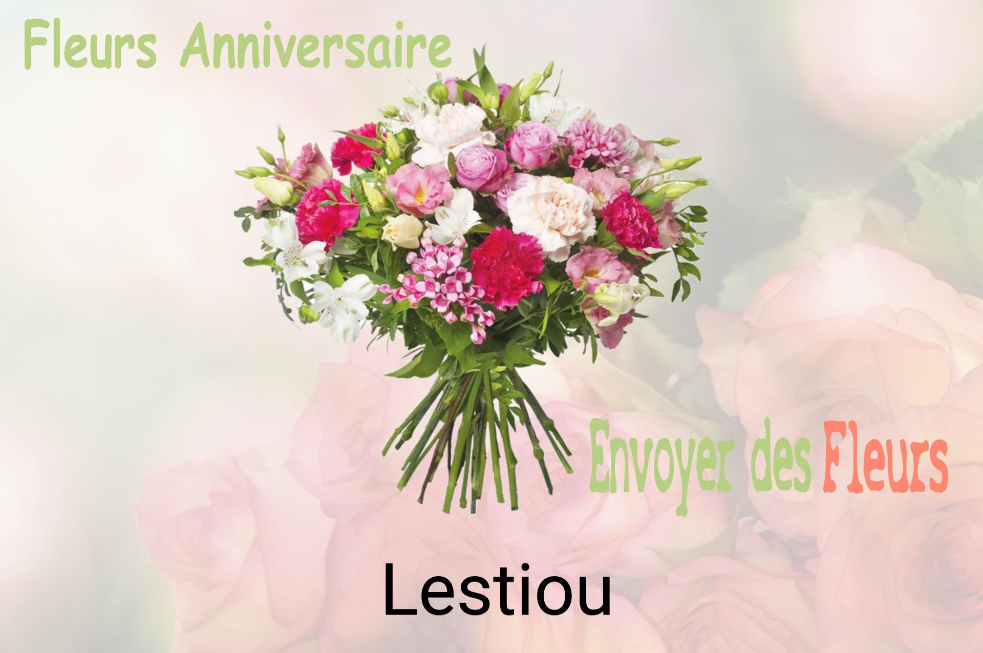 Bouquet de fleurs d’anniversaire livré à Lestiou